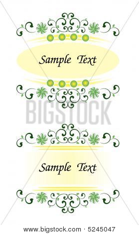 Abstrakt Design Frame