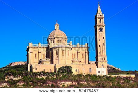 Blessed Virgin of Ta' Pinu famous church,  GOZO