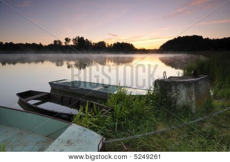 Morgen am See
