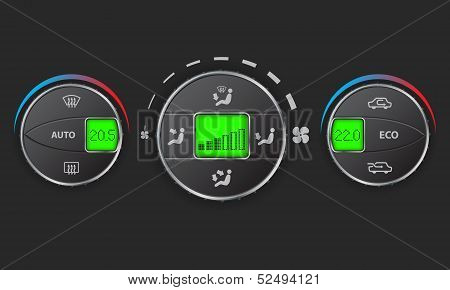 Digital Air Condition Set