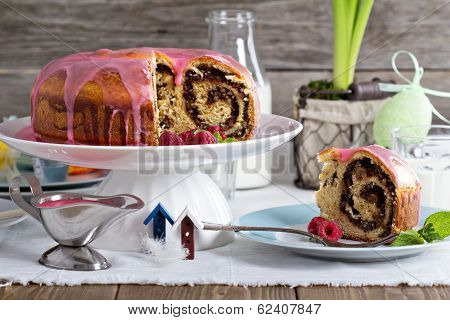 Sweet bread for Easter