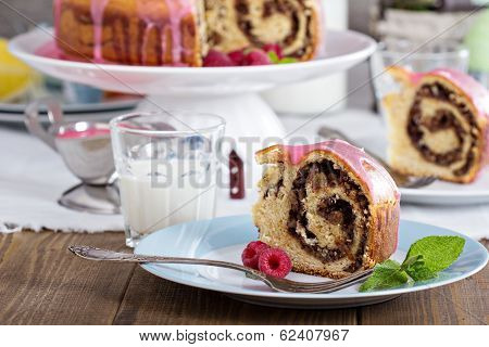 Sweet bread for Easter