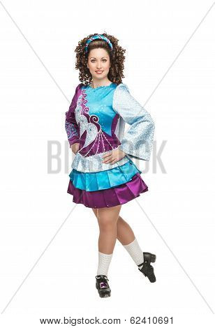 Irish Dancer In Hard Shoes