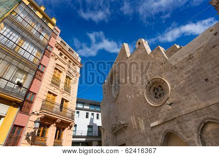 Valencia Santa Catalina church plaza Lope de Vega in Spain