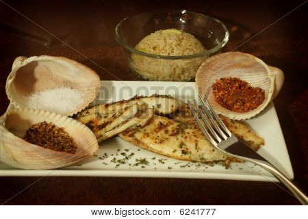 Grilovaná Tilapia