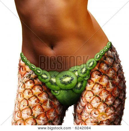 Piernas de la fruta