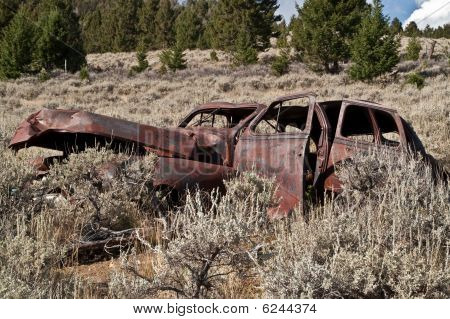 Rusty automobil