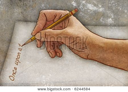 Pismo strony ilustracji