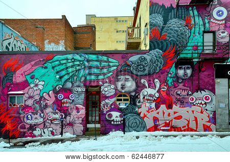 Street art Montreal