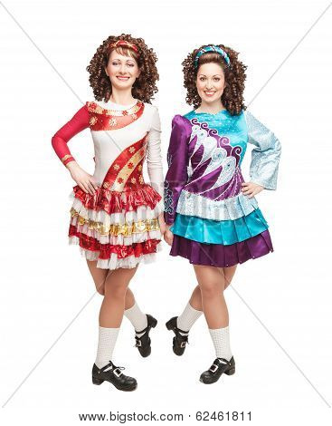 Irish Dancers In Hard Shoes
