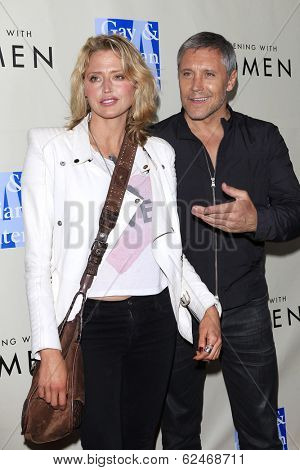 WEST HOLLYWOOD - MAR 15: Estella Warren, Max Ryan at An Evening with Women kick-off concert presented by the L.A. Gay & Lesbian Center at The Roxy Theater on March 15, 2014 in West Hollywood, CA