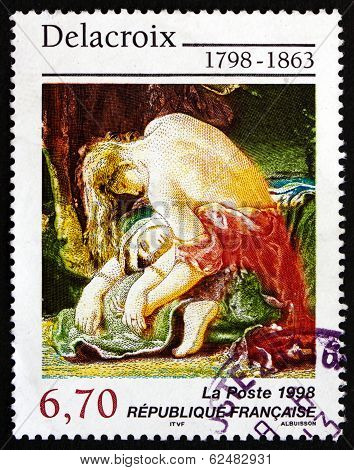 Postage Stamp France 1998 Entry Of The Crusaders