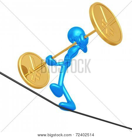 Tightrope Yen