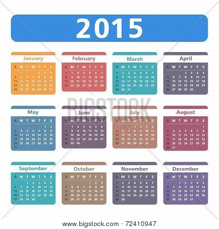2015 Calendar