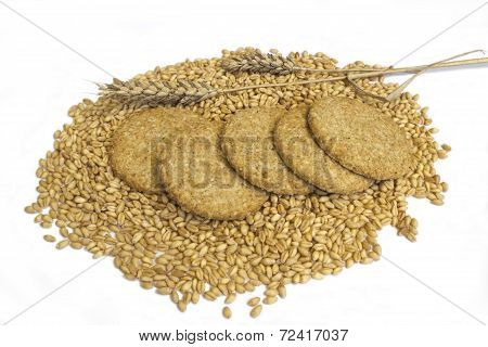 Cookies from wholemeal flour