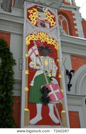 Detail domu Blackheads