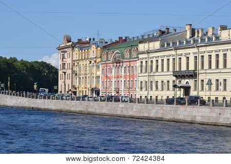 Embankment Of Fontanka River