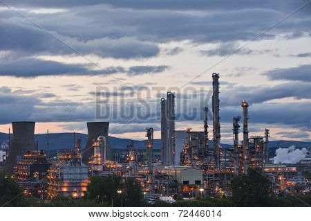 Grangemouth Oil Refinery Complex