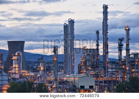 Grangemouth Oil Refinery Complex