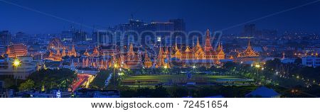 Landscape Of Thai's King Palace
