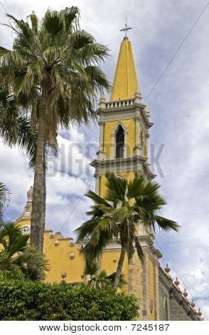 Tårn af en mexicansk Cathedral