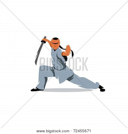 Shaolin Monk Veector Sign