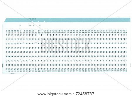 Punched Card