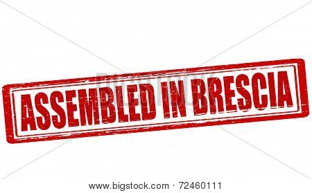 Assembled In Brescia