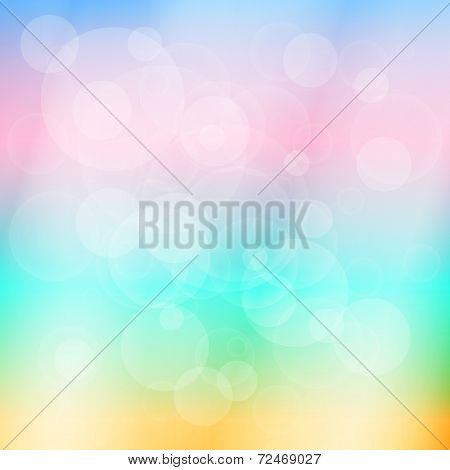 Soft colored abstract background. Vector illustration