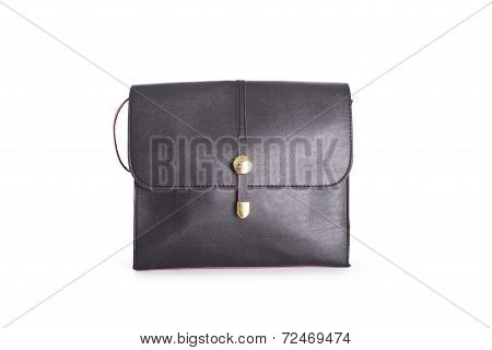 Black bag  isolated on white background