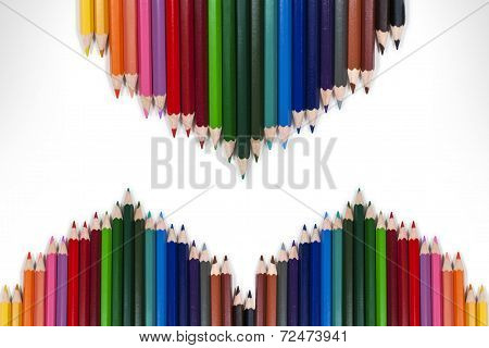 Colorful Pencil Frame