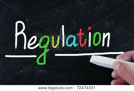 Regulations Concept