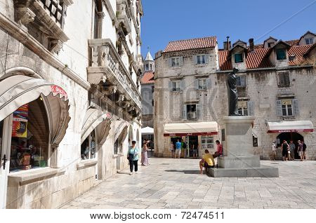 Diocletianus Palace In Split, Croatia