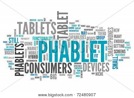 Word Cloud Phablet