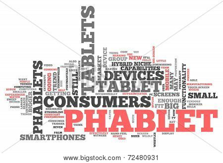 Word Cloud Phablet