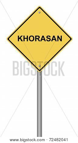 Warning Sign Khorasan