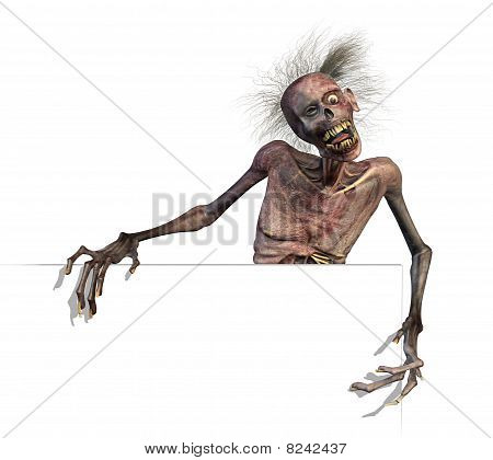 ผีดิบบนขอบเครื่องเปล่า