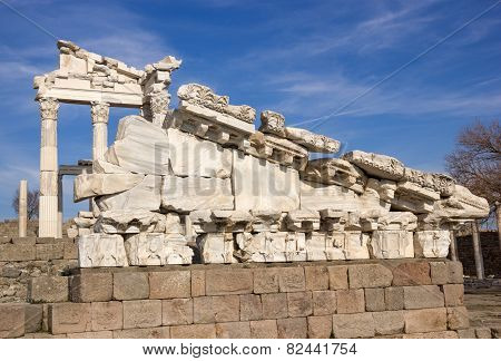 Parts Of Ruined Fronton