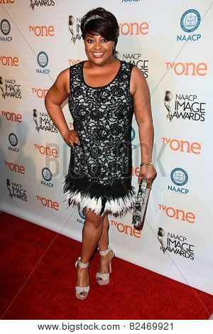 LOS ANGELES - FEB 5:  Sherri Shepherd at the 46th NAACP Image Awards Non-Televised Ceremony  at a Pasadena Convention Center on February 5, 2015 in Pasadena, CA