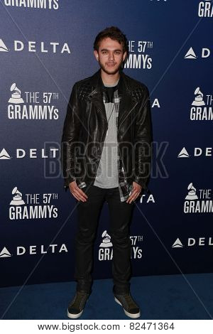 LOS ANGELES - FEB 5:  Zedd at the Delta Air Lines Toasts 2015 GRAMMYs at a SOHO House on February 5, 2015 in West Hollywood, CA