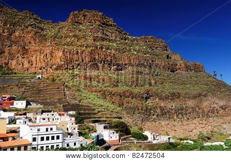 Agulo Village in La Gomera, Spain, Europe