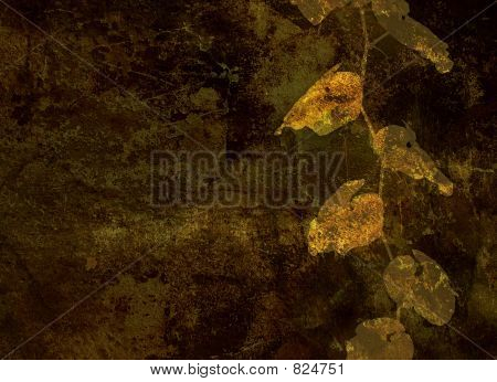 grunge blomstermotiver baggrund