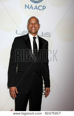 LOS ANGELES - FEB 6:  Keegan-Michael Key at the 46th NAACP Image Awards Arrivals at a Pasadena Convention Center on February 6, 2015 in Pasadena, CA