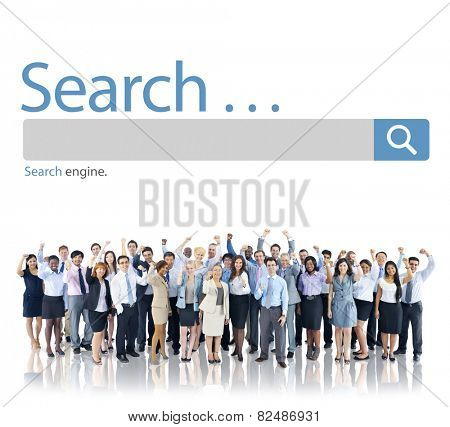 Search Browse Find Internet Search Engine Concept