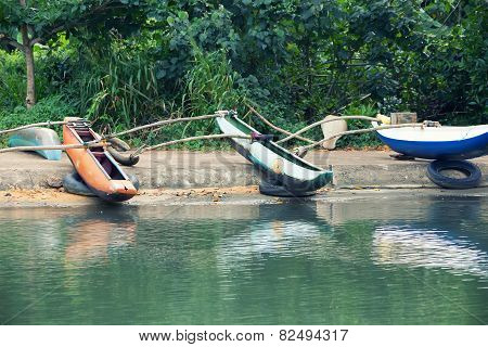 Sri Lankan Native Boats