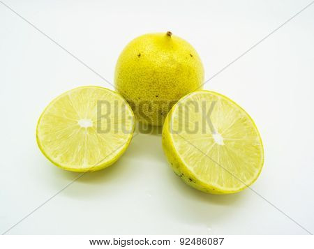 Thai Limes Or Thai Lemons Isolated
