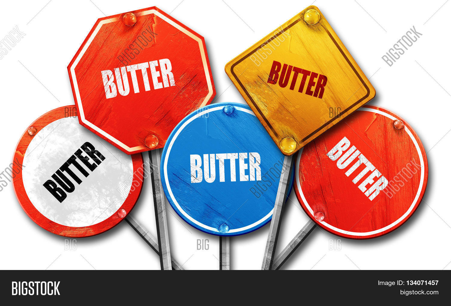 Delicious Butter Sign Image & Photo (Free Trial) Bigstock