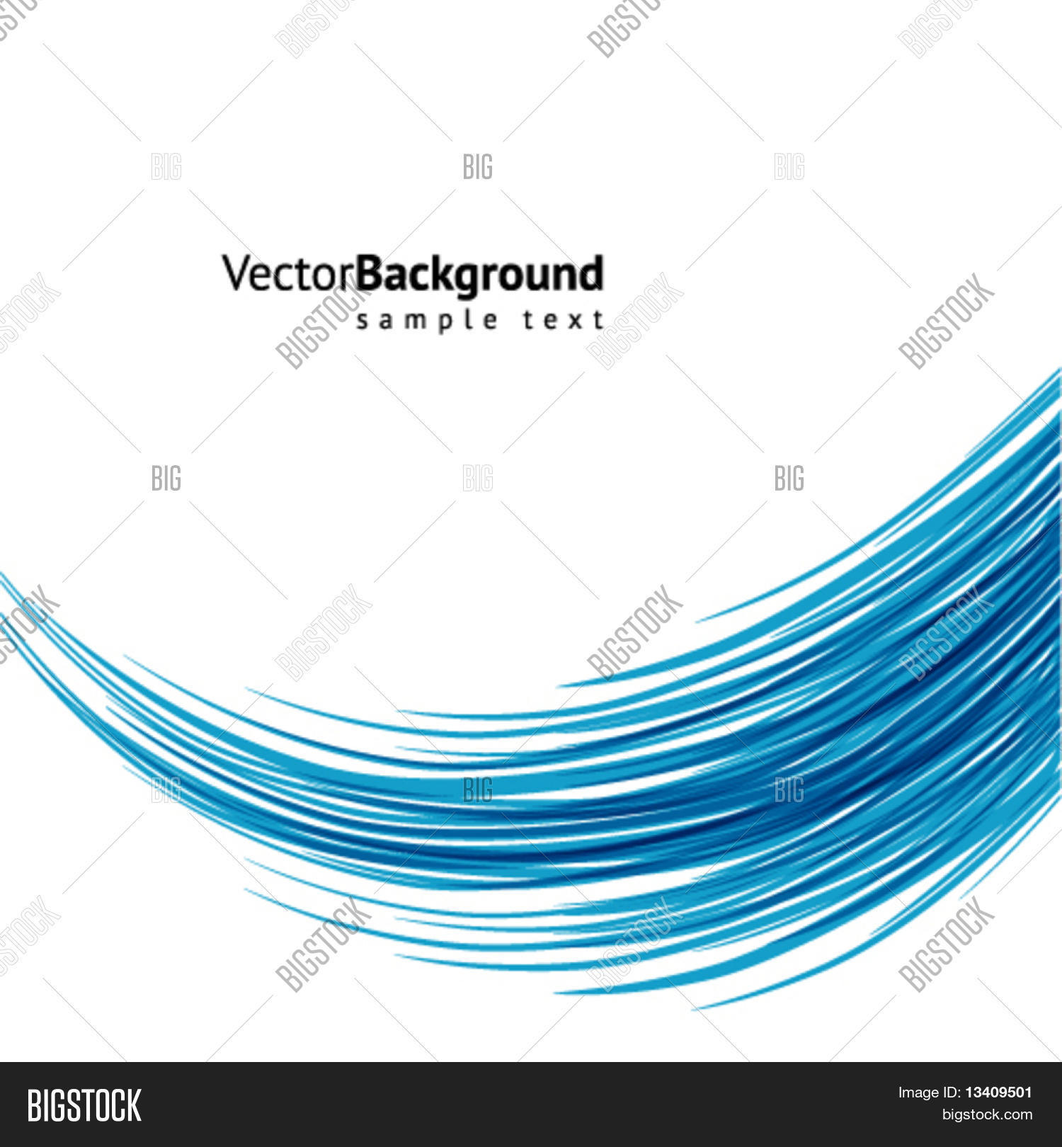Abstract Blue Wave Vector & Photo (Free Trial) | Bigstock