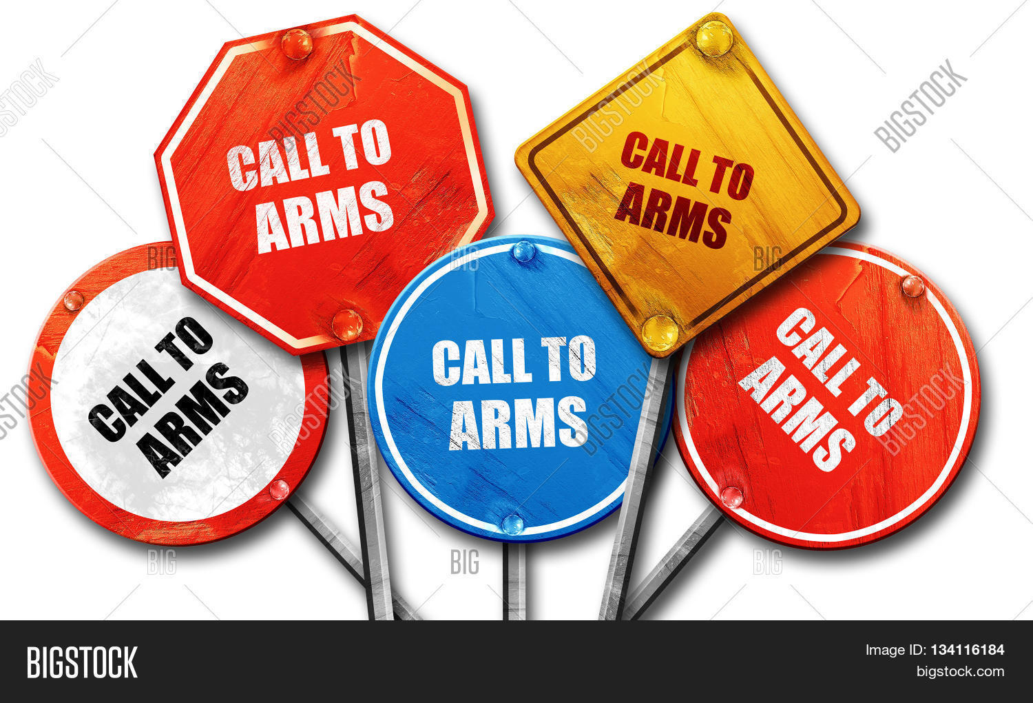 Call Arms, 3D Image & Photo (Free Trial) Bigstock