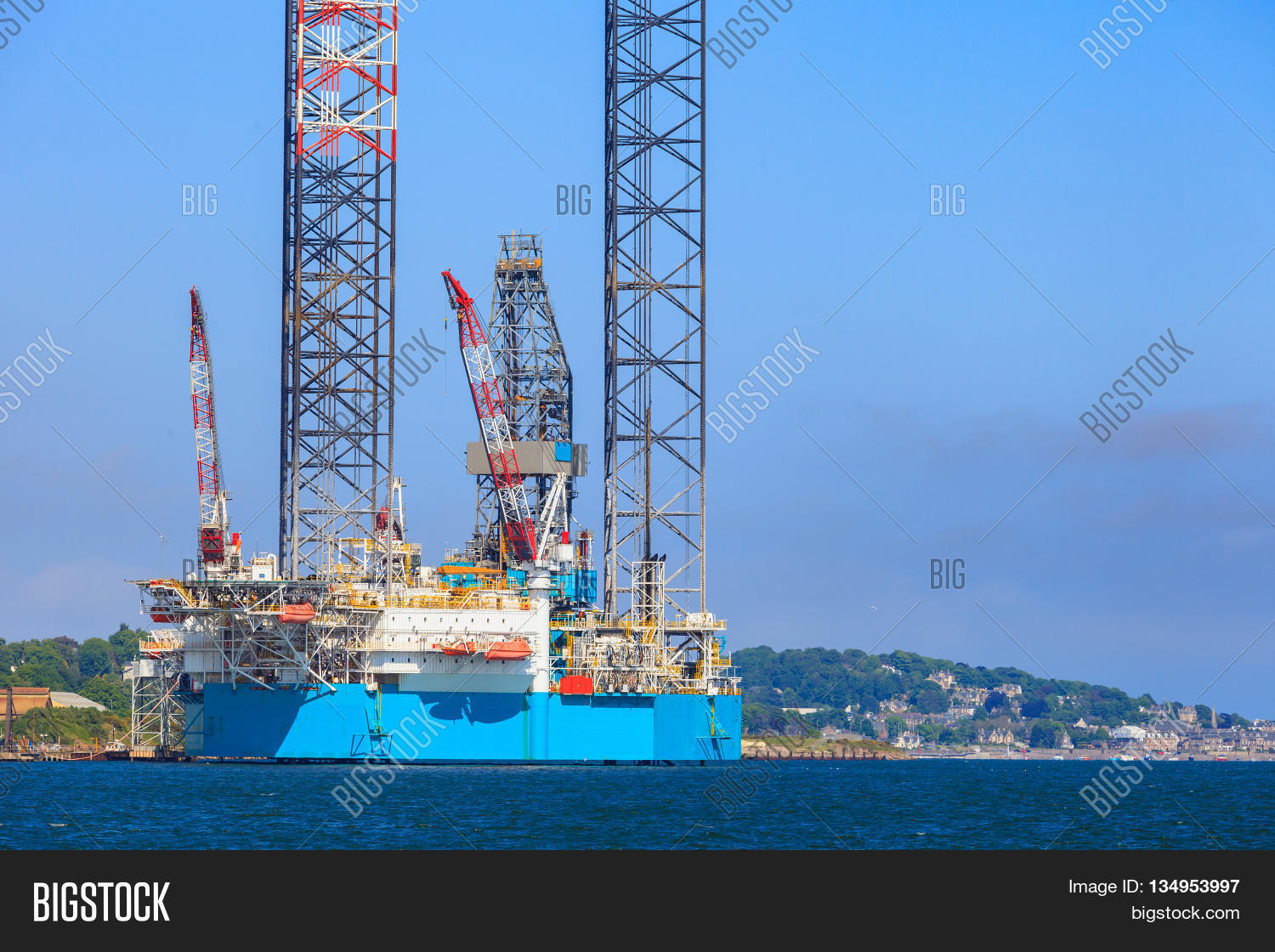 Jack Oil Drilling Rig Image & Photo (Free Trial) | Bigstock